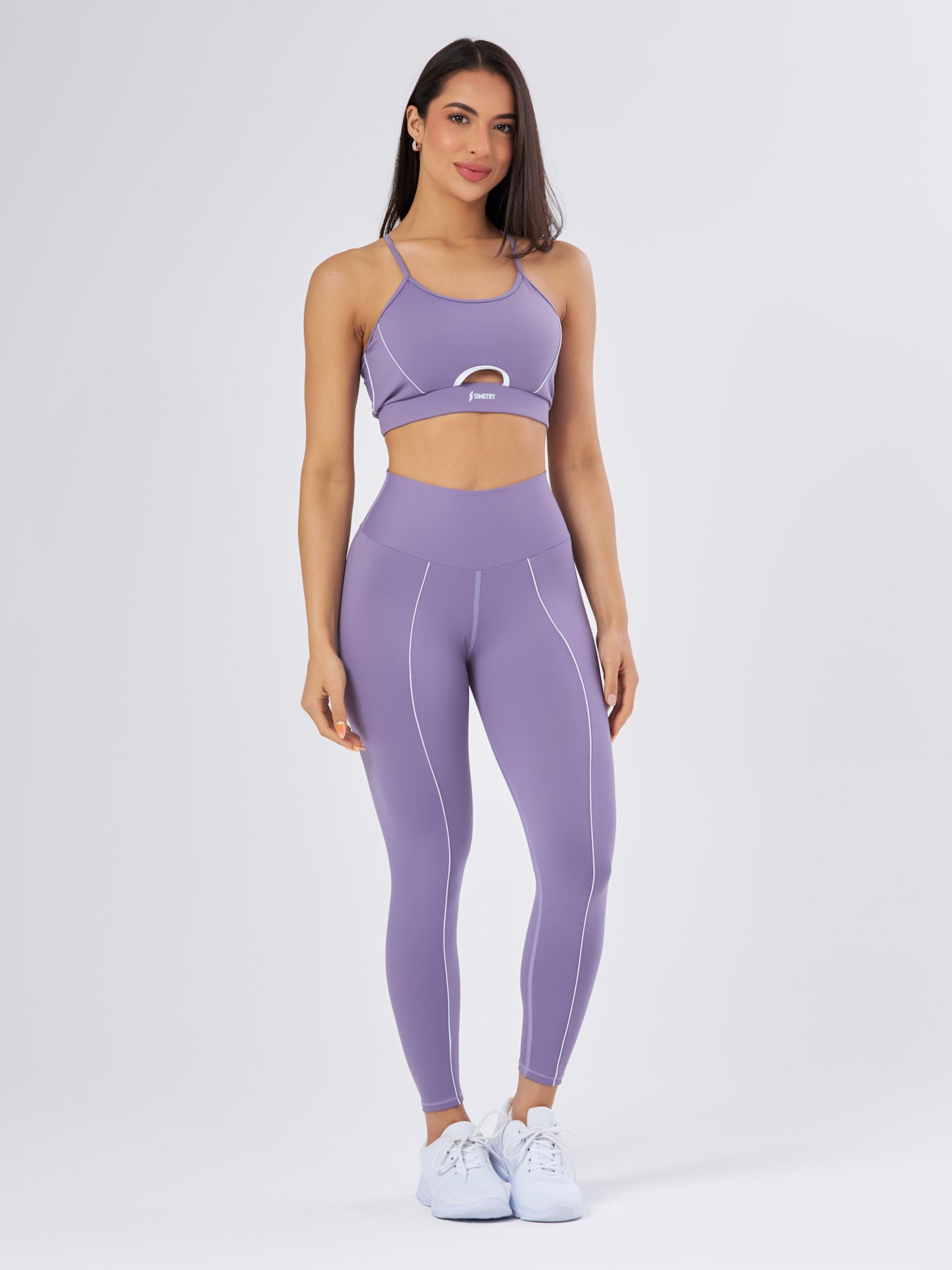 LEGGINGS MORADO LF