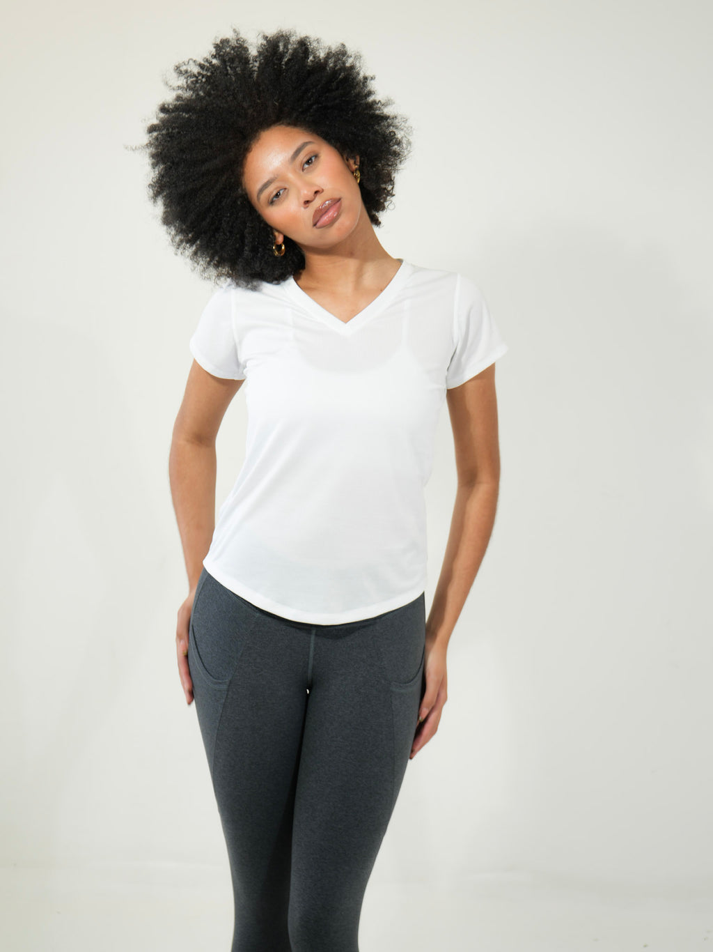 BLUSA MANGA CORTA V