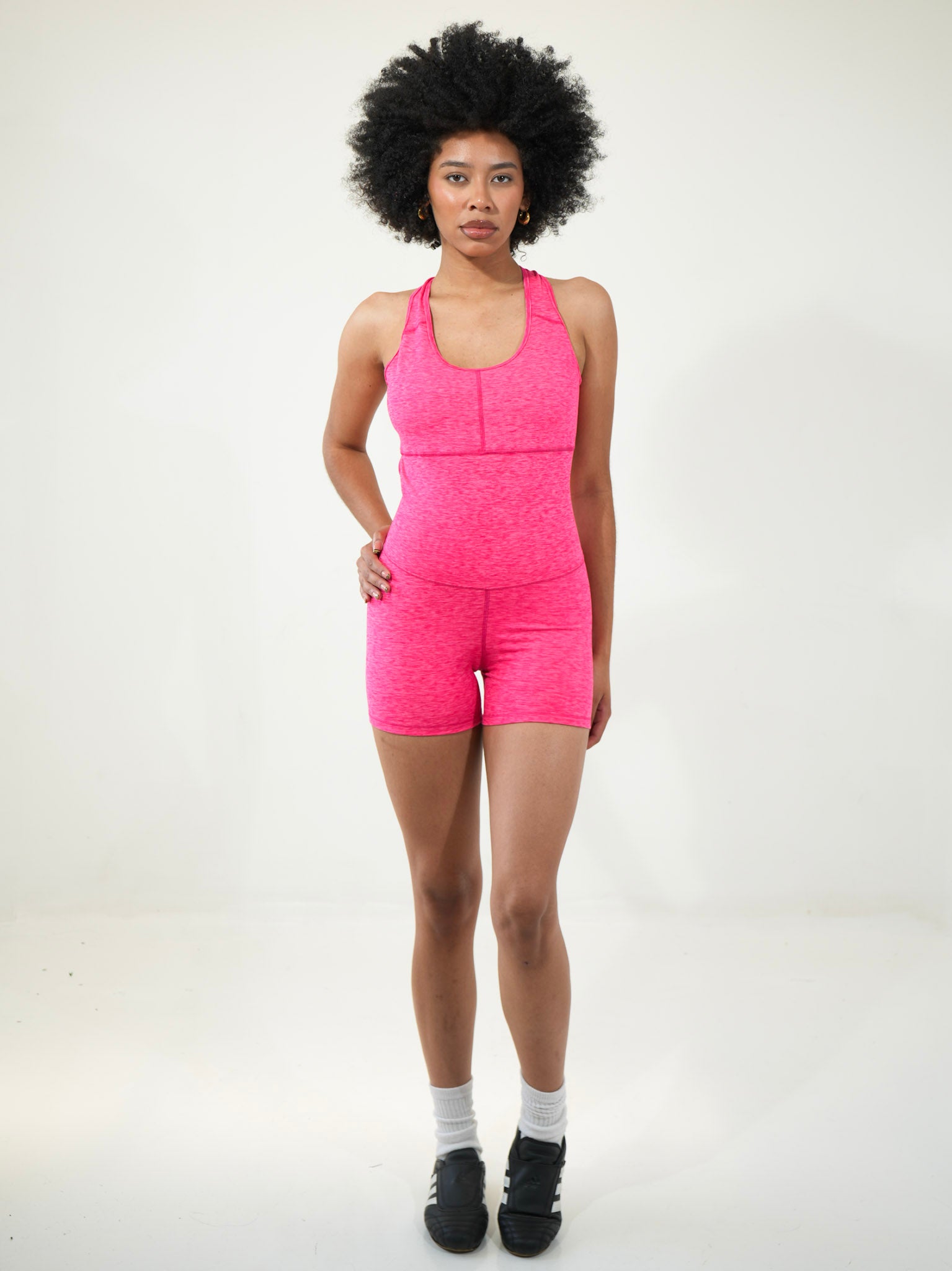 ENTERIZO CORTO MIX ROSA