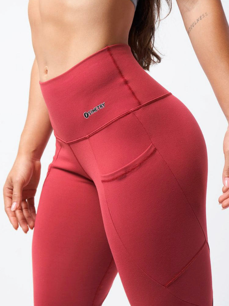 LEGGING BOLSA GOLDEN VINO